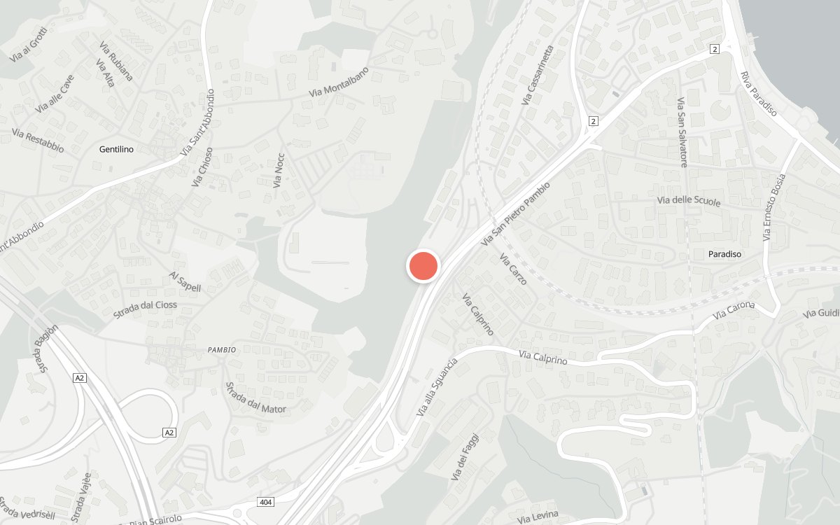 Mappa: Locanda del Boschetto, Via al Boschetto 8, 6900 Lugano