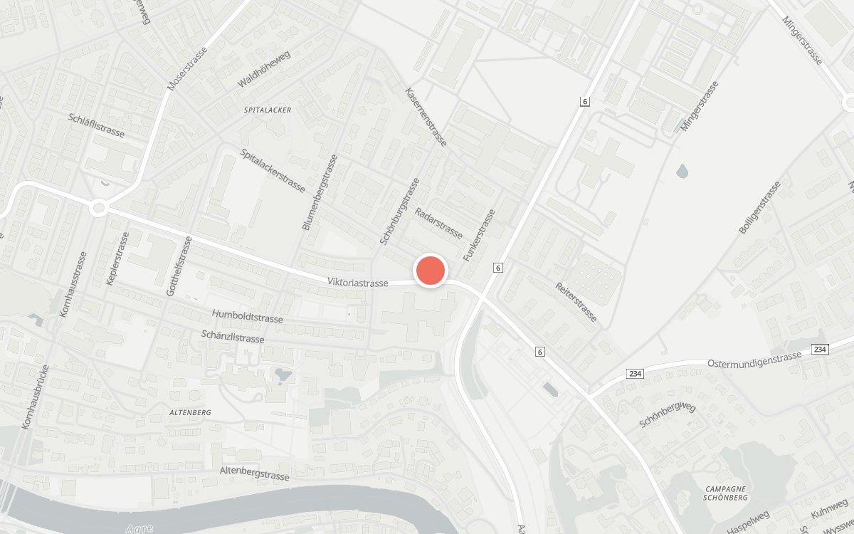 Karte: Mali Atsuek Thai Food, Spitalackerstrasse 3, 3013 Bern