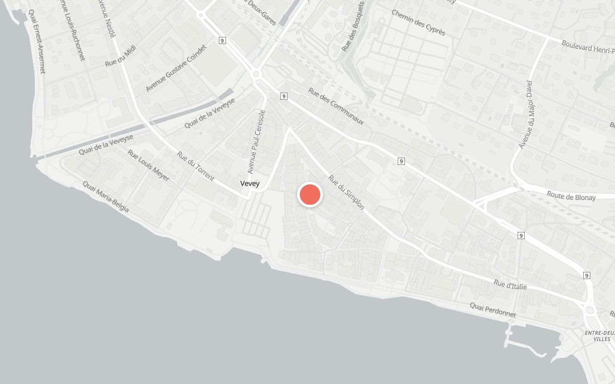 Plan : Les Négociants, Rue du Conseil 27, 1800 Vevey