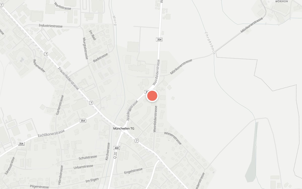 Karte: Salta In Bocca, Weinfelderstrasse 17, 9542 Münchwilen (TG)
