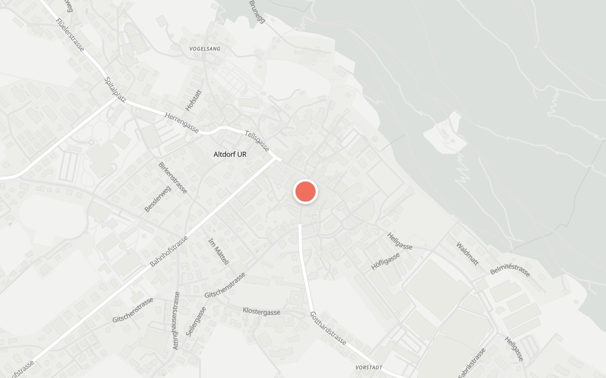 Karte: Pandaki, Schmiedgasse 4, 6460 Altdorf UR