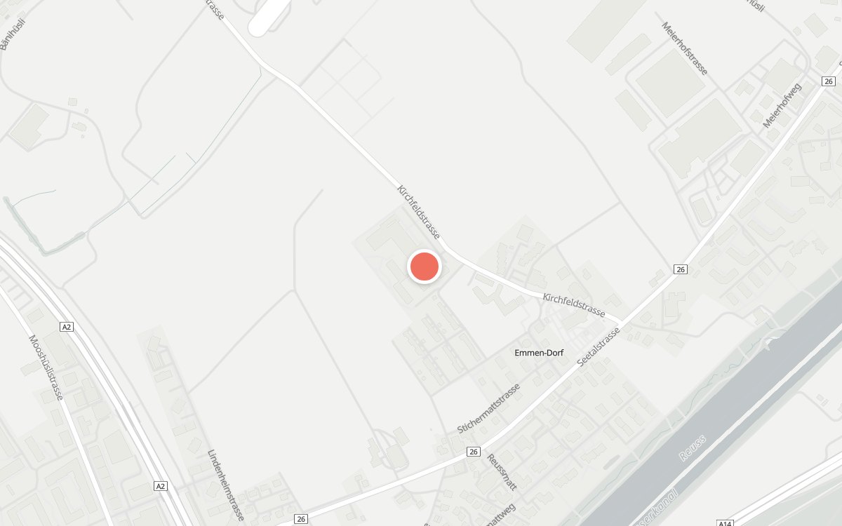 Karte: Schlemmerei, Kirchfeldstrasse 25, 6032 Emmen