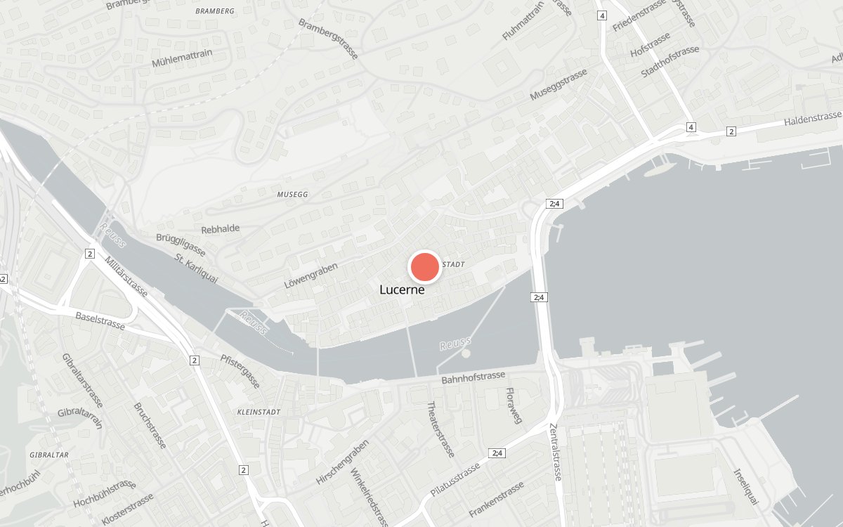 Karte: Magdi-Beiz, Eisengasse 5/7, 6004 Luzern