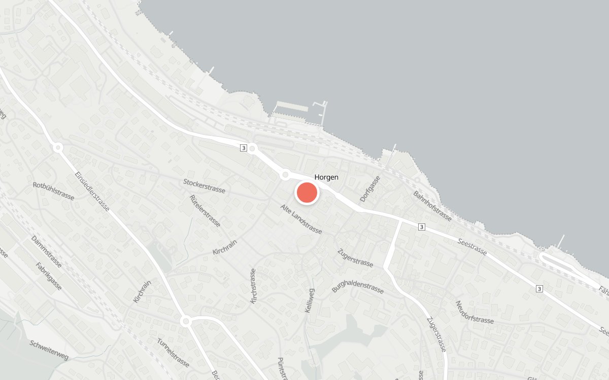 Karte: Dorfbeiz Schinzenhof, Alte Landstrasse 24, 8810 Horgen