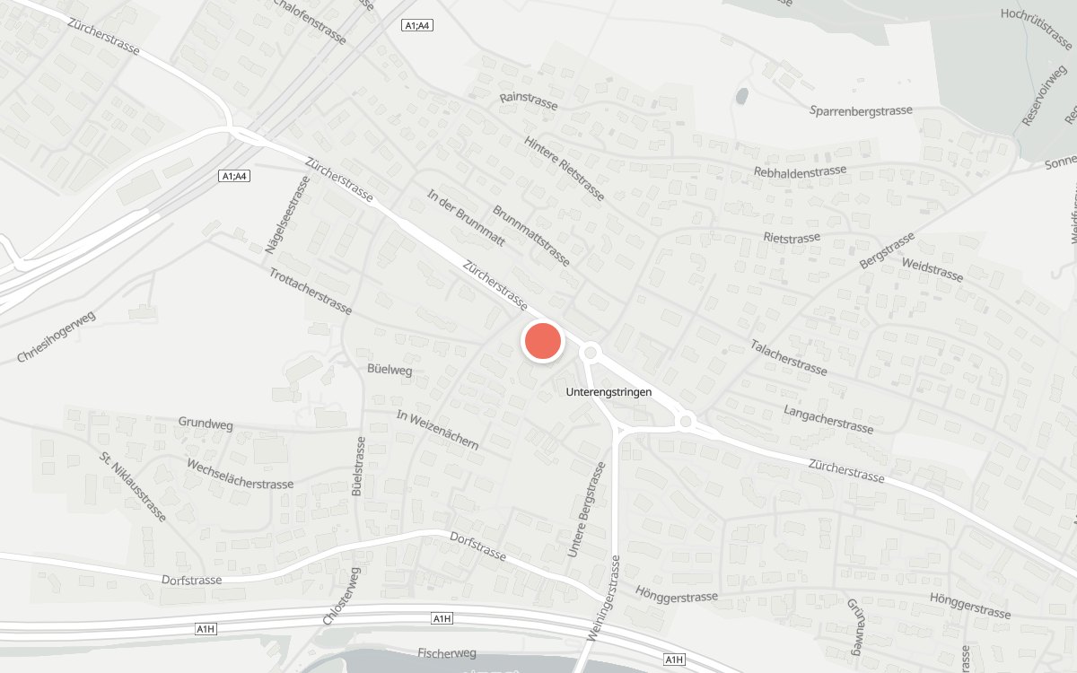 Karte: Sennenbüel Restaurant & Bar, Zürcherstrasse 55, 8103 Unterengstringen