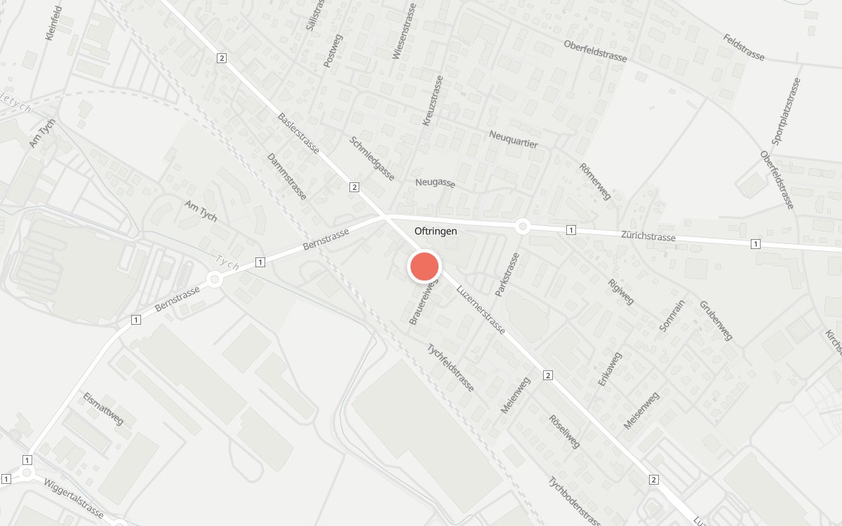 Karte: Alte Braui, Zofingen
