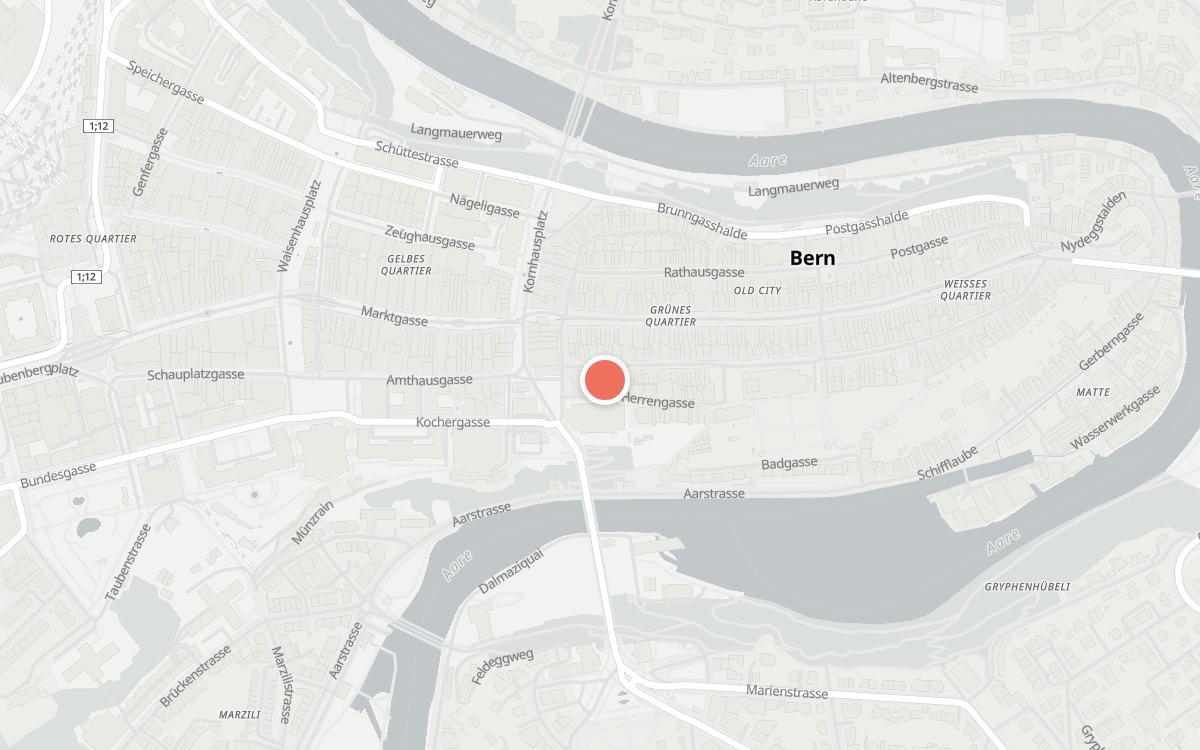 Karte: Lesbar, Bern