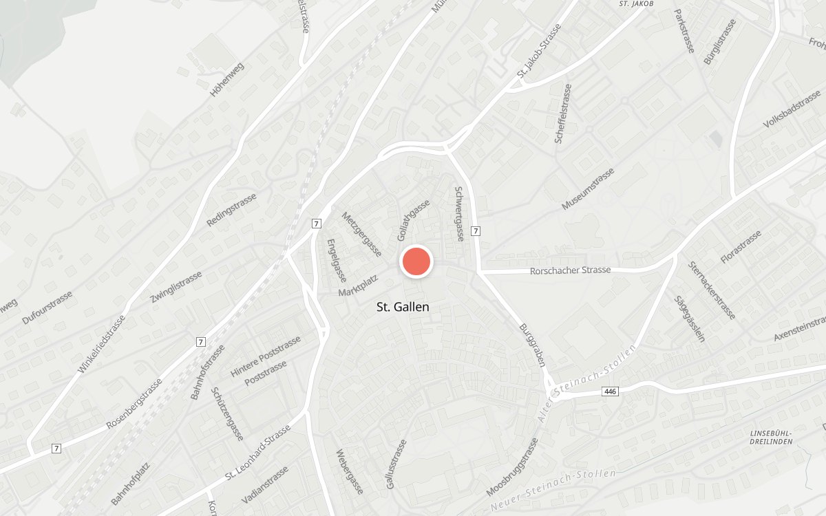 Karte: Al Capone, Bohl 1, 9000 St.Gallen