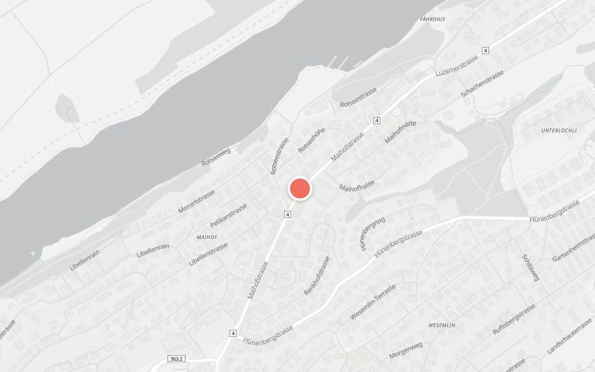 Karte: Macchi, Maihofstrasse 65, 6006 Luzern
