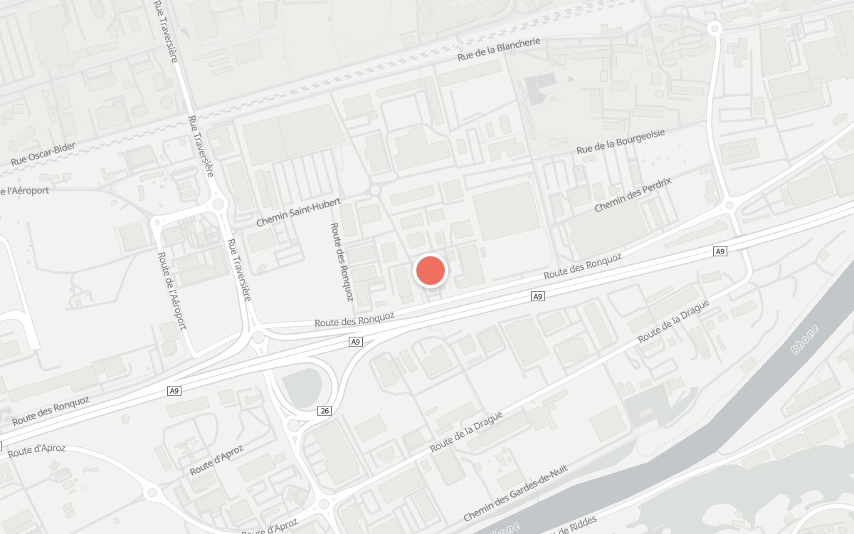 Plan : Hangar 41, Chemin Saint-Hubert, 1950 Sion