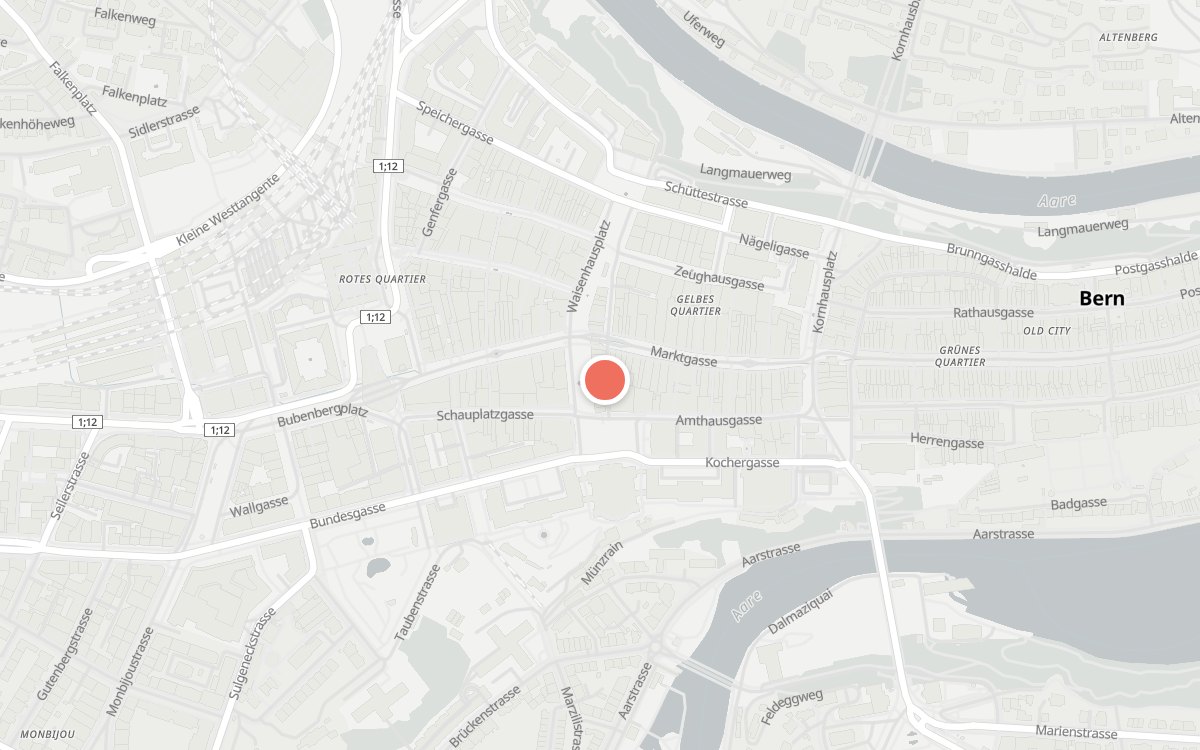 Karte: Röschtigrabe, Bärenplatz 11, 3011 Bern