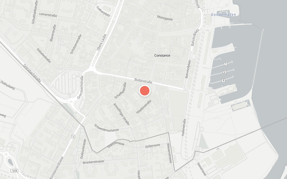 Karte: Asia Town by Thang Long, Bodanplatz 4, 78462 Konstanz