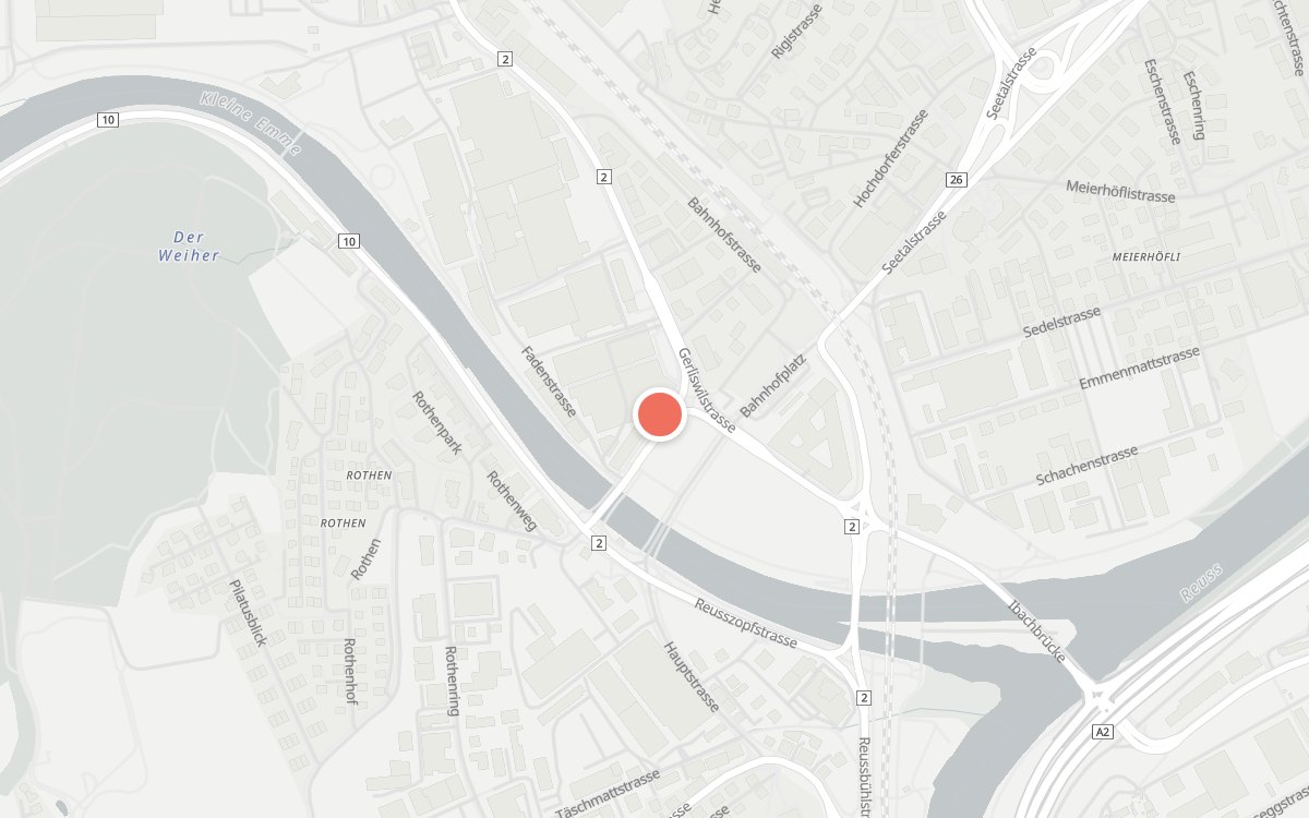 Karte: Mami's Gastropub, Seetalplatz 1b, 6020 Emmen