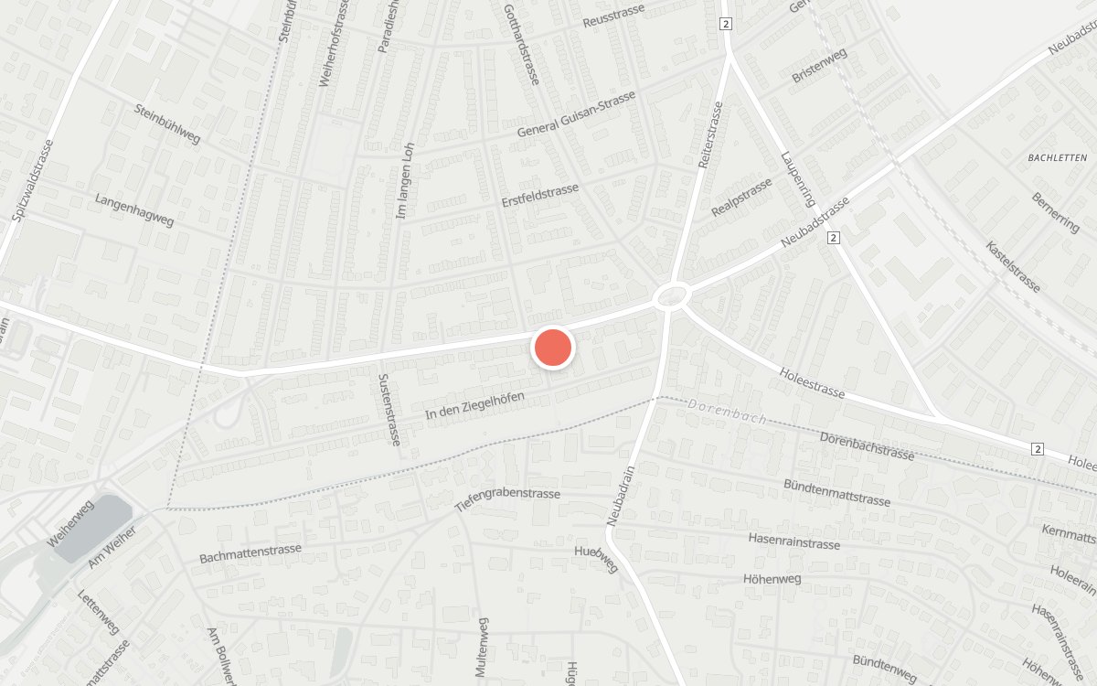 Karte: Smilla, Grimselstrasse 1, 4054 Basel