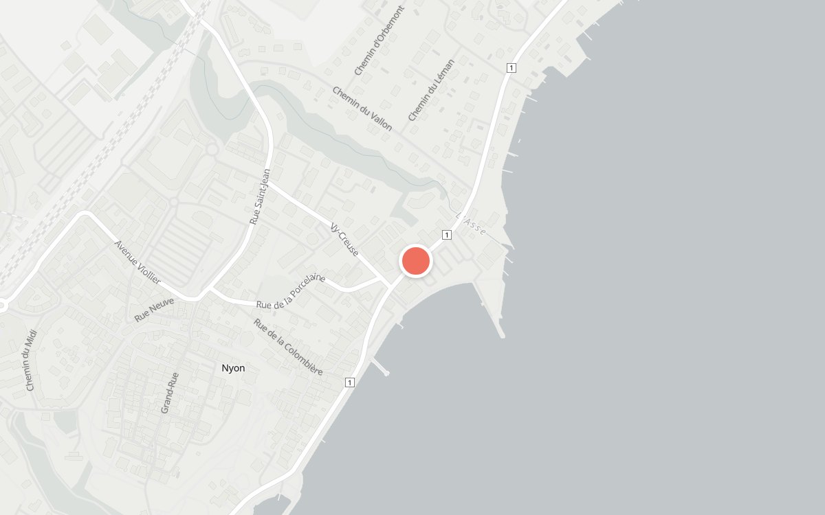 Plan : Sultan, Nyon