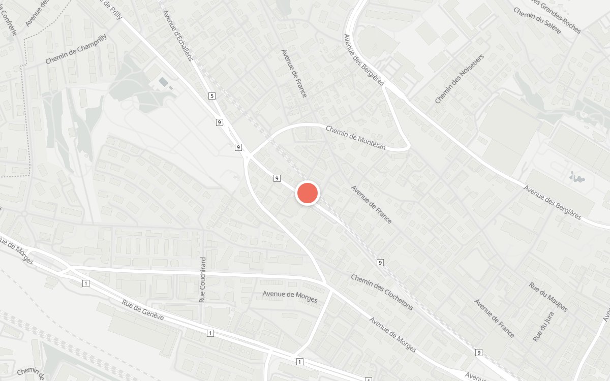 Plan : St.Paul, 1004 Lausanne