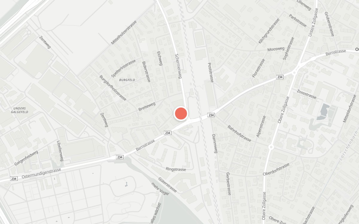 Karte: Uma, Bernstrasse 25, 3072 Ostermundigen