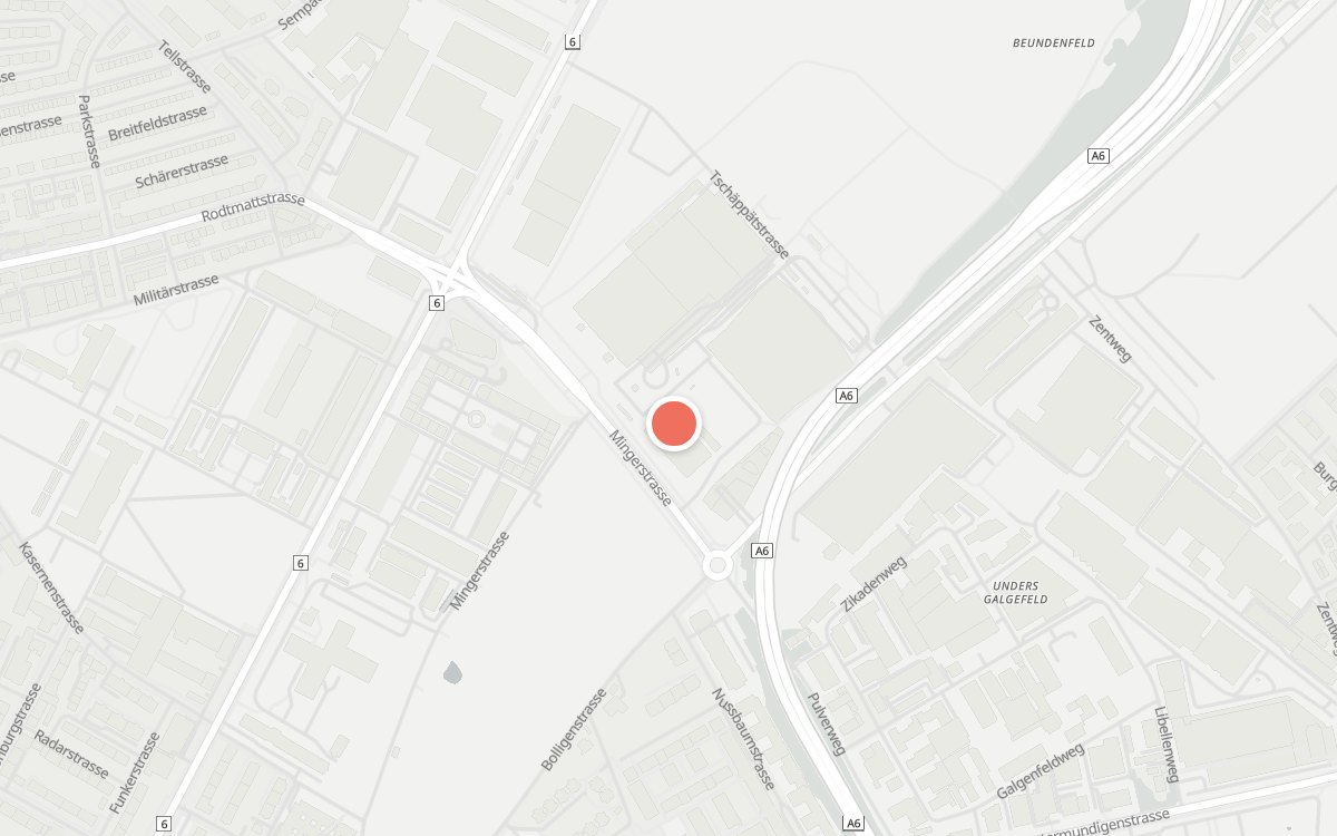 Karte: Caledonia, Mingerstrasse 16, 3014 Bern