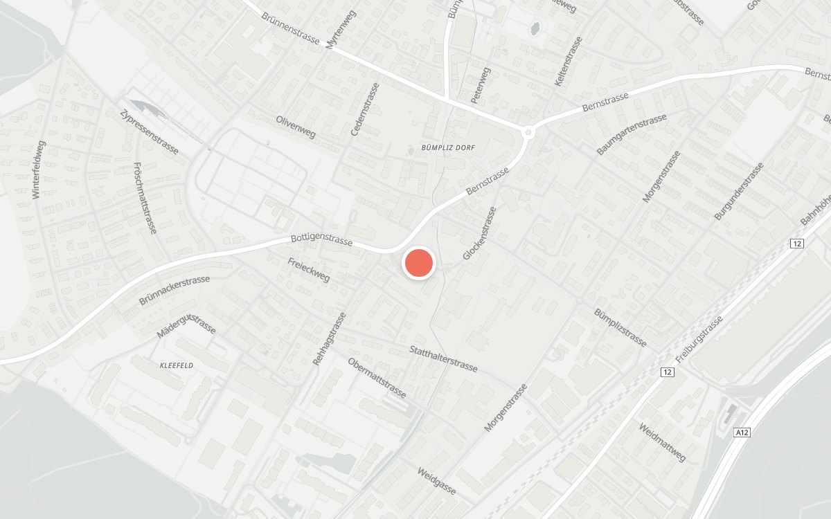 Karte: AVI Restaurant, Bottigenstrasse 7, 3018 Bern
