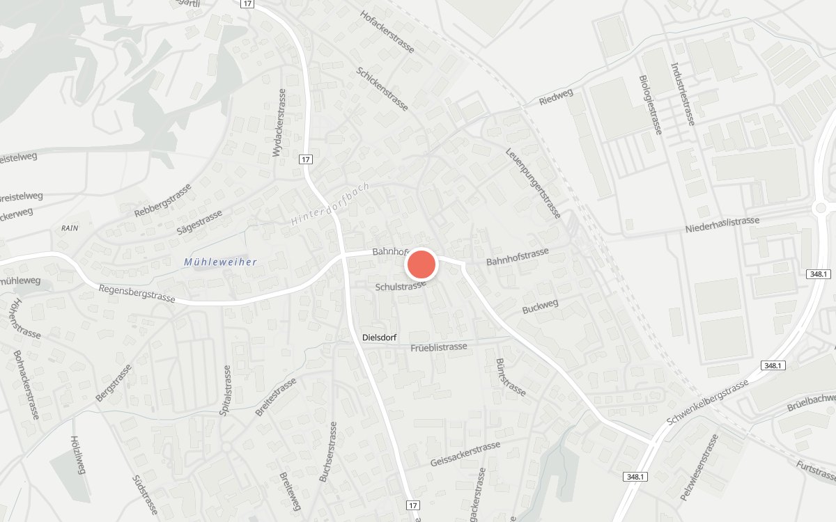 Karte: Sun Garden, Bahnhofstrasse 16, 8157 Dielsdorf