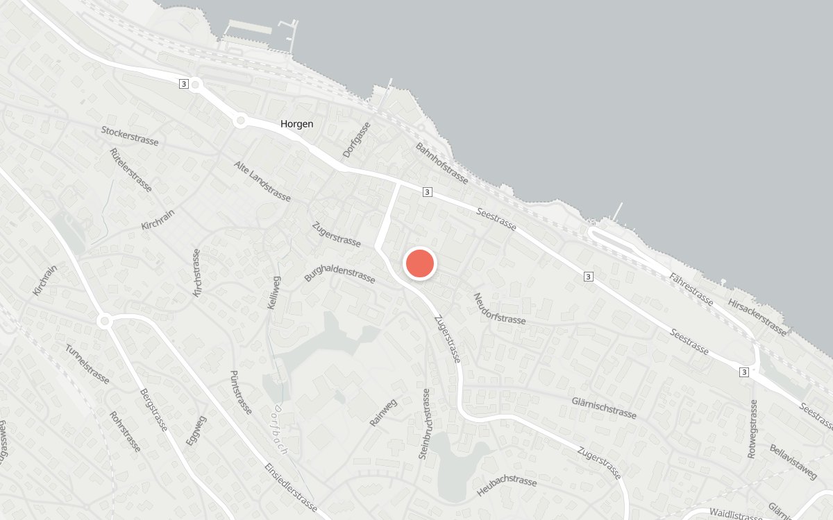 Karte: Zum Siam, Neudorfstrasse 15, 8810 Horgen