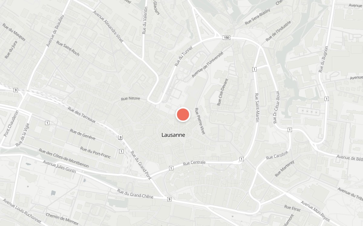 Plan : The Great Escape, Rue Madeleine 18, 1003 Lausanne