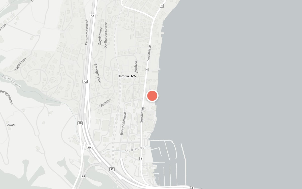 Karte: Seerestaurant Belvedere, Stans