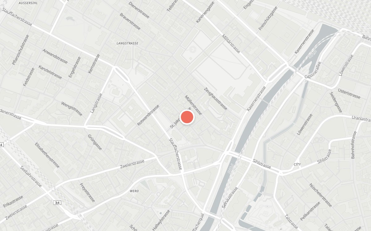 Karte: Akaraka, Bäckerstrasse 30, 8004 Zürich