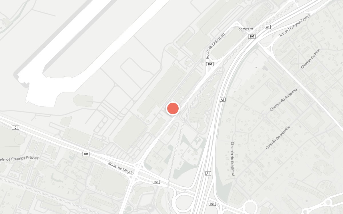 Plan : Le Slot, Route de Pré-Bois 17, 1215 Genève